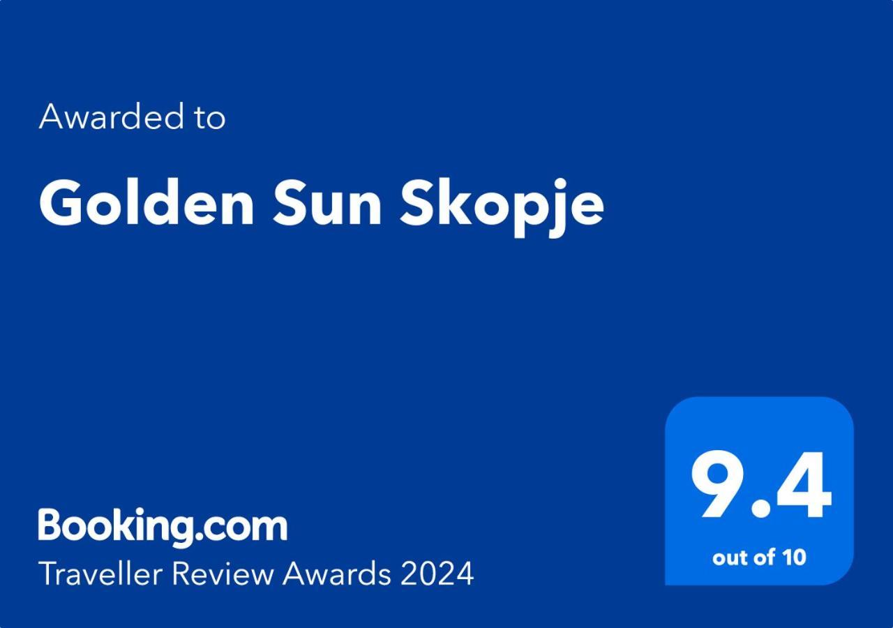 Golden Sun Skopje Apartman Kültér fotó